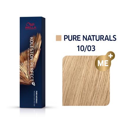 Wella Koleston Perfect Pure Naturals 10/03 60ml Μόνιμη Βαφή