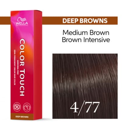 Wella Color Touch Deep Browns 4/77 60ml