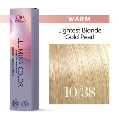 Wella Illumina Color 10/38 60ml Μόνιμη Βαφή