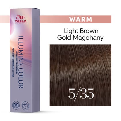 Wella Illumina Color 5/35 60ml Μόνιμη Βαφή