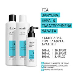 Nioxin Σύστημα 3 Kit 300+300+100ml