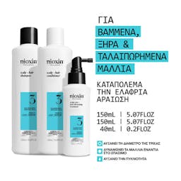 Nioxin Σύστημα 3 Kit 150+150+50ml