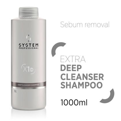 System  Deep Cleanser Σαμπουάν 1000ml