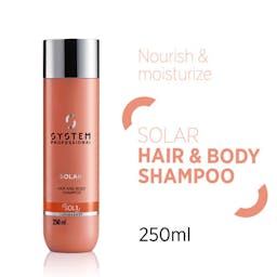 System  Solar Hair & Body Σαμπουάν 250ml