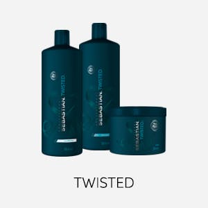 Boost elasticity and preserve natural vitality of curly hair with Sebastian Professional Twisted
