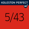 Wella Koleston Perfect Vibrant Reds 5/43 60ml Μόνιμη Βαφή