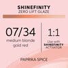 Shinefinity Base Gold Red 07/34 60ml