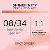 Shinefinity Base Gold Red 08/34 60ml