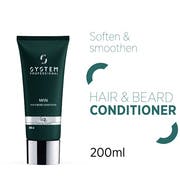 System Man Hair & Beard Conditioner 200ml
