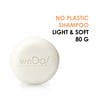 weDo Light&Soft Μπάρα Σαμπουάν 80g